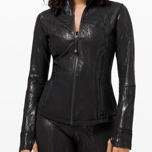 Lululemon Define Jacket Acclimatize Black Black Foil Shine